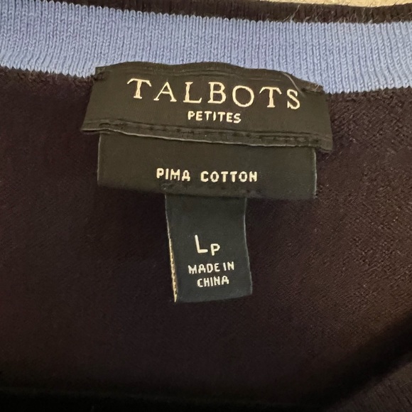 Talbots Petite Button Down Sweater - Picture 3 of 6
